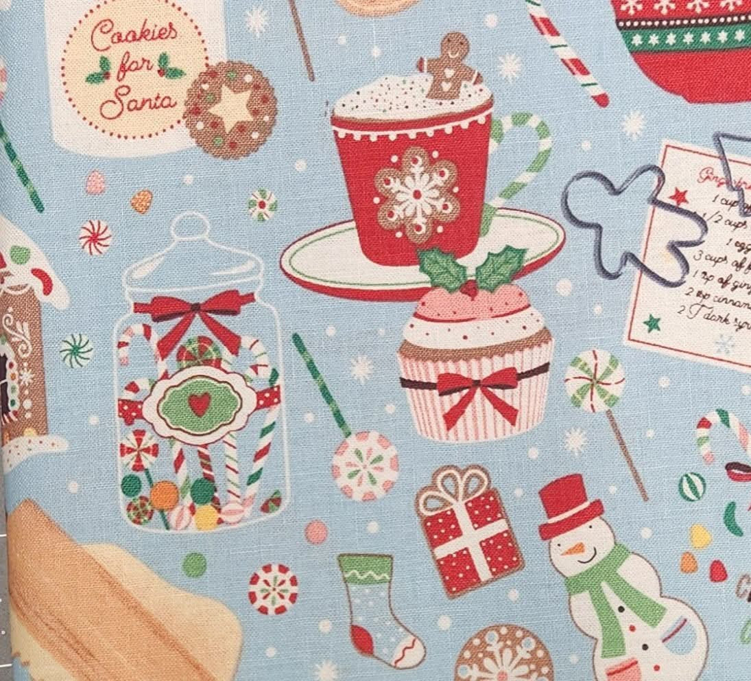 Christmas Sponge Fabrics